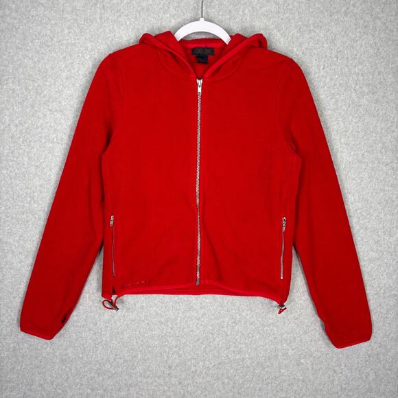 Ralph Lauren Red Zip-Up Hoodie - Picture 1 of 11